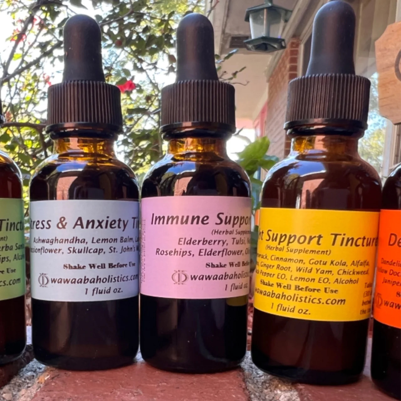 Herbal Tinctures (Daily Supplements)