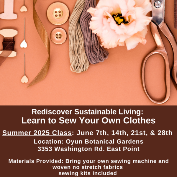 Rediscover Sustainable Living: Learn to Sew Your Own Clothes