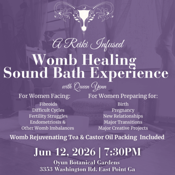 Womb Healing Sound Bath Experience
