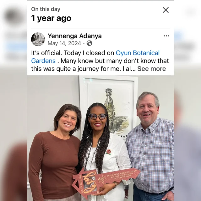 It’s the one year closing anniversary for @oyunbotanicalgardens ! Gratitude for all who helped to make it happen!!! Many don’t know the whole story but part of it was Leslie Zinn owner of @ardensgardenatl stepped in when needed as a short term Investor preventing it from being sold to anyone else, giving extra time for @queen_yenn to purchase; True community support! Oyun Botanical Gardens is a family-friendly eco-therapeutic space located in East Point Ga., 7 mins from the airport, 5 min from the Camp Creek Marketplace, and 15 mins from Downtown Atlanta. We offer: 🥬 Locally grown, natural, chemical free, organic produce 👩🏽‍🌾 Gardening classes for adults and children 🏡 Family friendly, enjoyable events 💚Holistic wellness products and services 🪴Indoor and outdoor space for rent 🍎 Educational experienced for schools and homeschool groups Visit our website at the link in bio and Join our newsletter to keep up with our events, classes, volunteer opportunities, and market days. And as always, thank you so much for your continued support 🙏🏽💚
