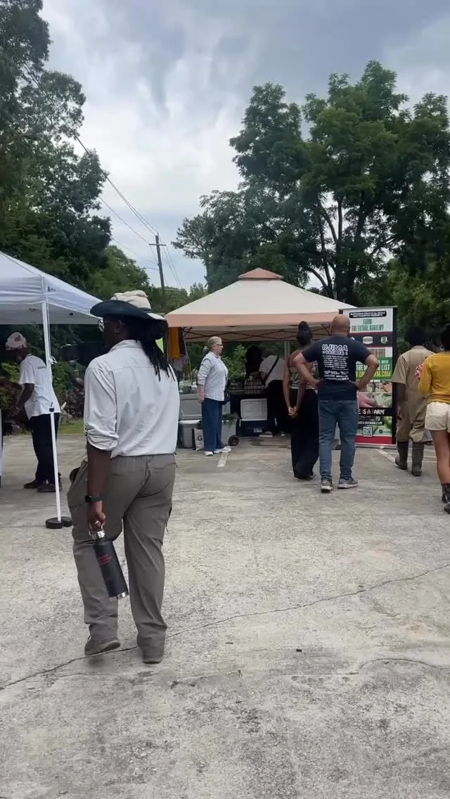 Your local farmers market is calling! Join us every Saturday 🌧️ or 🌞 from 11AM–6PM at Oyun Botanical Gardens for fresh, seasonal produce, artisan goods, and handcrafted wellness products—all from local farmers and small businesses. Why shop local? Because every dollar spent here: • Supports a grower, maker, or neighbor • Builds a stronger, more self-sustaining community • Fuels the local economy and keeps the community thriving Would love to see/meet you soon! @oyunbotanicalgardens 3353 Washington Rd, East Point, GA #SupportLocal #OyunBotanicalGardens #FreshMarketATL #FarmersMarketLove #ShopSmall #EastPointGA #LocalFoodMovement